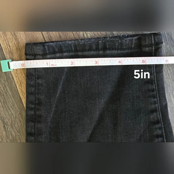 American Eagle Women's 16 Black Jeans Super Stretch Super High Rise Jeggings - Picture 12 of 12